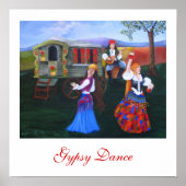 Poster Danse tzigane (Devant)