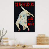 Poster Danser au Jazz 2016 Orléans (Cuisine)