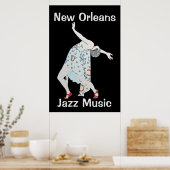 Poster Danser au Jazz 2018 Nouvelle-Orléans (Cuisine)