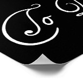 Poster Danser c'est savoir comment voler imprimer / poste (Coin)