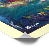 Poster DANSER DANS LA NUIT Danseurs de mascarade vénitien (Coin)