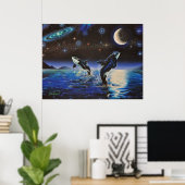 Poster Danser dans les étoiles (Bureau à domicile)