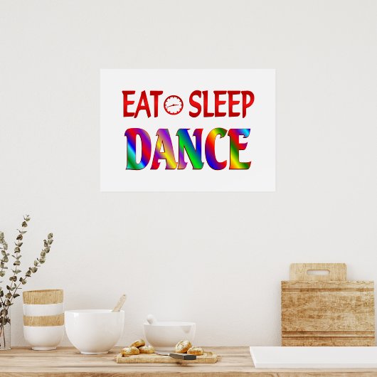 Poster Danser Dormir (Cuisine)