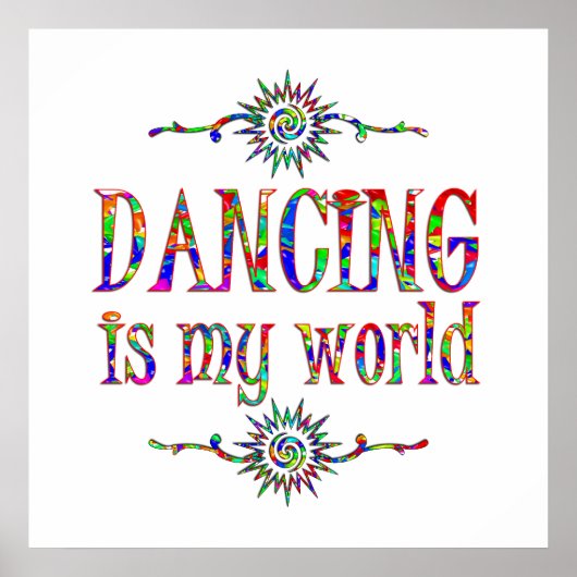 Poster Danser est mon monde (Devant)