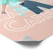 Poster Danser Fille Insouciante (Coin)