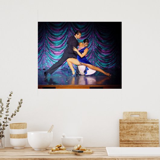 Poster Danser le tango (Cuisine)