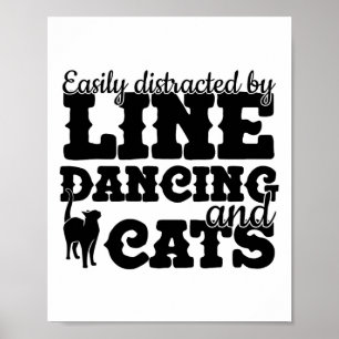 Poster Danser Ligne Funy Chemise Ligne Dancer Ligne Citat