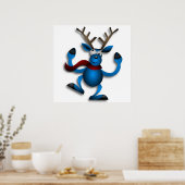 POSTER DANSER REINDEER (Cuisine)