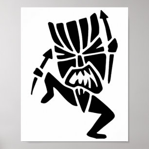 Poster Danser Tiki Man