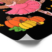 Poster Danser Turquie Danse Ballet Lover Danser Thanksgiv (Coin)