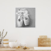 Poster dansers en puntenfoto (Keuken)