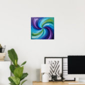 Poster DanseSpirale (Bureau à domicile)