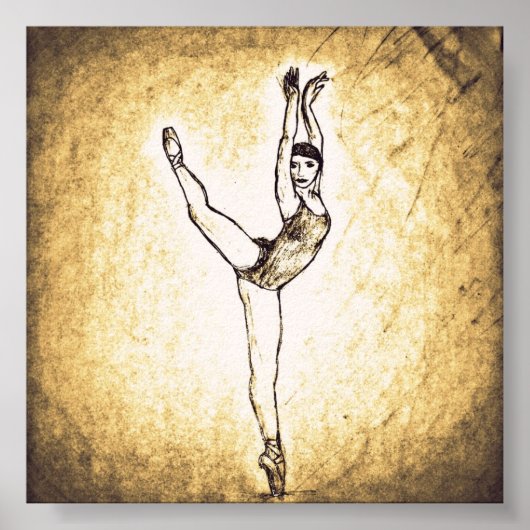 Poster Danseur (Devant)