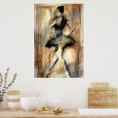 Poster Danseur 4 (Cuisine)