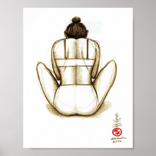 Poster Danseur #5 (Devant)