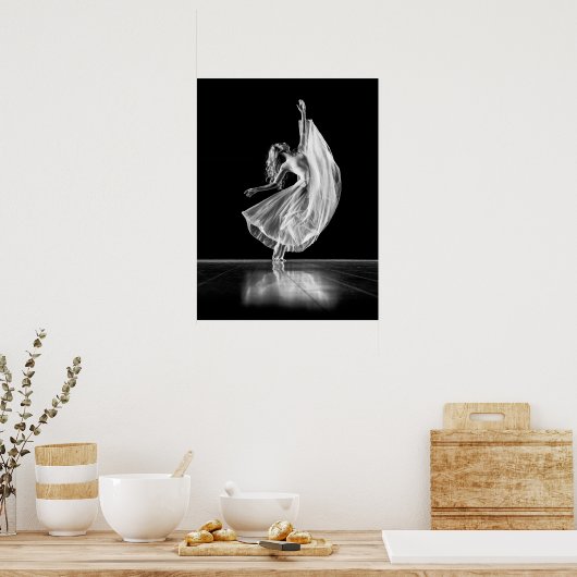 Poster Danseur Ballet Danse Art (Cuisine)