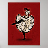Poster Danseur Cancan (Devant)