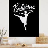 Poster Danseur de Ballerina (Cuisine)
