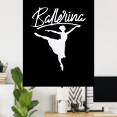 Poster Danseur de Ballerina (Bureau à domicile)
