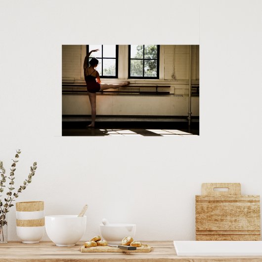 Poster Danseur de ballet (Cuisine)