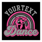 Poster Danseur de ballet AJOUTER DU TEXTE Danse classique (Devant)