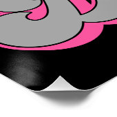 Poster Danseur de ballet AJOUTER DU TEXTE Danse classique (Coin)