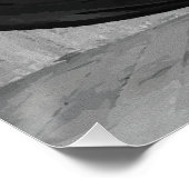 Poster Danseur de ballet victorien en mouvement (Coin)