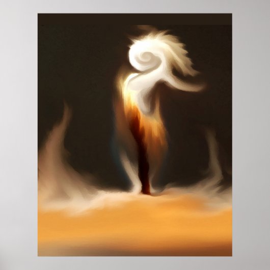 Poster Danseur de bougies (Devant)