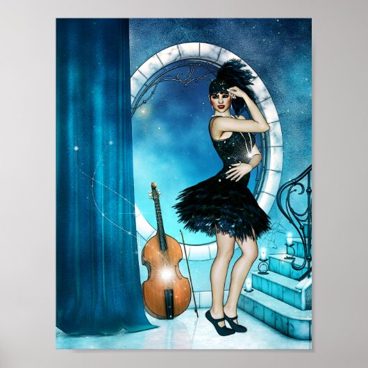 Poster Danseur de jazz (Devant)