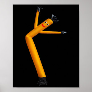 Poster Danseur de l'air amusant Danser cadeau Wackable In
