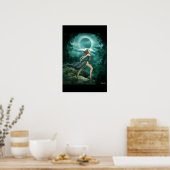 Poster Danseur de lune (Cuisine)