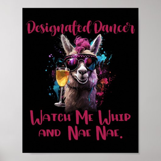 Poster Danseur désigné Regarde-moi fouetter et Nae Nae (Devant)