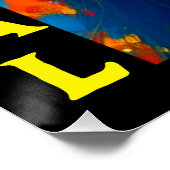 Poster Danseur du carnaval brésilien (Coin)