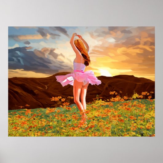 Poster Danseur du matin (Devant)