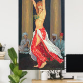Poster Danseur du ventre 1993 (Bureau à domicile)