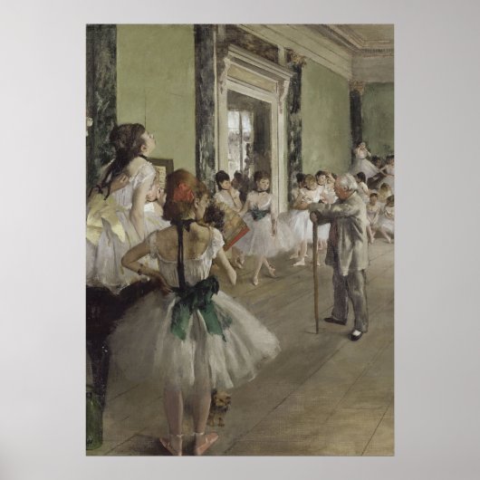 Poster Danseur / École de ballet - Diplôme de peinture (Devant)