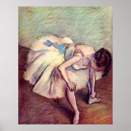 Poster Danseur - Edgar Degas - 1881 (Devant)