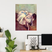 Poster Danseur - Edgar Degas - 1881 (Bureau à domicile)