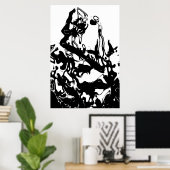 Poster Danseur émergent (Bureau à domicile)