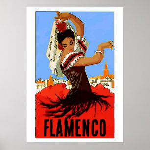 Poster Danseur flamenco