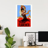 Poster Danseur flamenco (Bureau à domicile)