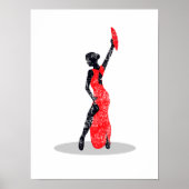 Poster Danseur flamenco (Devant)