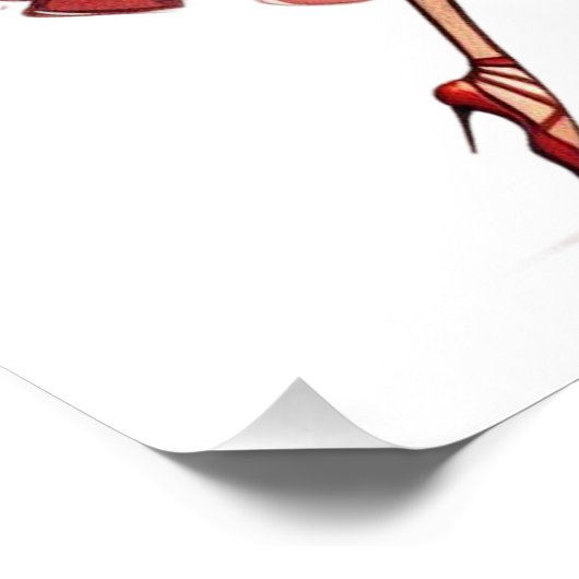 Poster Danseur flamenco (Coin)