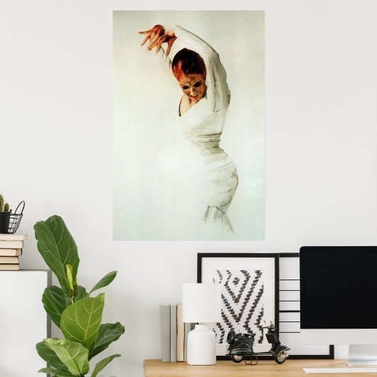 Poster Danseur flamenco (Bureau à domicile)