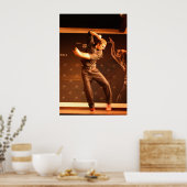 Poster Danseur flamenco (Cuisine)