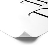 Poster Danseur irlandais hard Shoe noir et blanc danse (Coin)