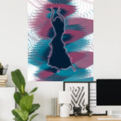 Poster Danseur *Mako* (Bureau à domicile)