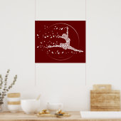 Poster Danseur papillon (Cuisine)