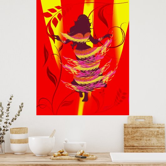 Poster Danseur *Rayjii* (Cuisine)