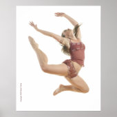 Poster Danseur rose (Devant)